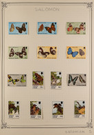 ANIMALS ON STAMPS. A Collection Of Chiefly Mint Stamps & Sets In Album, Of Birds, Animals, Sea Life, Insects, Reptiles E - Autres & Non Classés