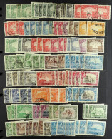 1937-1963 ACCUMULATION On Stock Pages, Mint & Used, Includes 1937 Dhow To 1r Mint & 2r (x2) Used, 1951 Surchs Set Used,  - Aden (1854-1963)