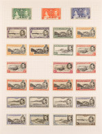 1937 - 1953 MINT COLLECTION Complete From 1937 Coronation To 1949 UPU Set, Also Most Listed Perfs & Shades. Stc Â£700+ ( - Ascension