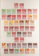 1913 - 1936 HEADS COLLECTION Of Used Stamps On Stock Book Pages Incl. 1926-30 Perf. 14 Set, Perf 13Â½ X 12Â½ Set Incl. 1 - Sonstige & Ohne Zuordnung