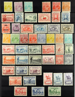 1913 - 1936 MINT COLLECTION Of 90+ Stamps On Protective Pages, Near - Complete For The Commemorative Issues, Note 1913 K - Autres & Non Classés