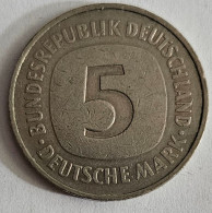 Germany, 5 DEUTSCHE MARK 1975 J - 5 Marchi