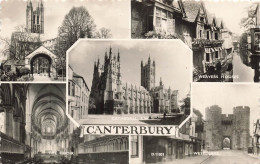 ROYAUME UNI - Canterbury - Multivues - Carte Postale Ancienne - Canterbury