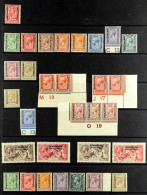 1912 - 1935 MINT COLLECTION On Protective Pages, Note 1913-24 Set With Both 2d Dies, Extras Include 1s 'Specimen' Opt'd, - Sonstige & Ohne Zuordnung