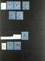 1938 - 1953 KGVI KEY PLATES COLLECTION Arranged By Value, Then By Printing Mint Incl. Never Hinged Or Used, Incl. Many B - Bermudes