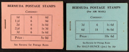 BOOKLETS 1948 5s And 10s.6d, SG SB 1/2, Fine. Cat. Â£290. - Bermuda