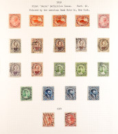 1859 FIRST 'CENTS' ISSUE. A Group Of 21 Used Stamps On Album Page, All Lightly Cancelled With Fresh Colours And With Som - Sonstige & Ohne Zuordnung