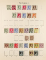 1900 - 1935 COLLECTION ON SG 'IMPERIAL' PAGES Of Mint & Used Stamps, Well-filled Incl. High Values & Sets (approx 90 Sta - Kaimaninseln