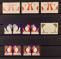 CHRISTMAS SEAL PROOFS 1958 - 1983 Christmas Seals In A Range Of Colour Separations, Both Imperforate And Perforated, Inc - Sonstige & Ohne Zuordnung