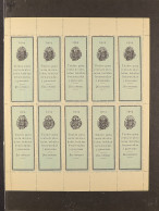 REVENUE STAMPS 1904 Issues With Many Blocks & Complete Sheets (770+ Stamps) - El Salvador