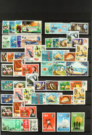 1967 - 1989 NEVER HINGED MINT COLLECTION Near- Complete For The Entire Period, On Protective Pages (approx 700 Stamps, 3 - Fidschi-Inseln (...-1970)