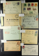 1850's - 1950's COVERS. 30+ Items, Priced To Sell At US$1090. - Sonstige & Ohne Zuordnung