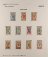 SOMALI COAST 1909 - 1940 MINT COLLECTION Complete (excluding Postage Dues) With Some Semi-specialisation (170+ Stamps) - Andere & Zonder Classificatie