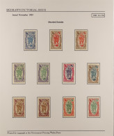 SOMALI COAST 1909 - 1940 MINT COLLECTION Complete (excluding Postage Dues) With Some Semi-specialisation (170+ Stamps) - Sonstige & Ohne Zuordnung