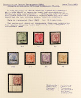 1886-1972 COLLECTION With Varieties & Covers In Album, Mint & Used, Includes 1889 Surcharges Set Mint, 1938-51 Set Mint/ - Gibraltar