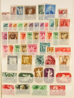 1910's-1970's RANGES On Pages & In Two Stockbooks, Fine Mint (many Never Hinged) & Used Stamps. Fine & Fresh. (few 1,000 - Andere & Zonder Classificatie
