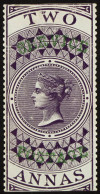 OFFICIAL 1866 2a Purple With Green 'SERVICE / POSTAGE' Overprint, SG O16, Very Fine Mint With Strong Fresh Appearance. R - Andere & Zonder Classificatie