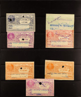 BHARATPUR COURT FEE REVENUE STAMPS COLLECTION Of The 1925 - 1949 Raja Portrait Revenue Stamps, Comprehensive Incl.Â 1940 - Sonstige & Ohne Zuordnung