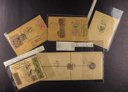 HYDERABAD 1917 - 1949 COVERS Group, Mostly Registered (11 Items Incl Piece) - Other & Unclassified