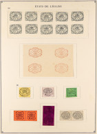 FOURNIER FORGERIES Pages From The Famous Fournier Album Displaying Forgeries Of 1850-1868 Stamps Of Tuscany, Sardinia, R - Unclassified