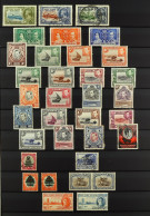 STOCK BOOK 1890 - 2000s Mint & Used Ranges Of Kenya & Uganda, K.U.T., Tanganyika, Uganda (220+ Stamps) - Vide