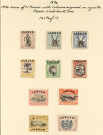 1879 - 1898 MINT COLLECTION On Album And Protective Pages, Note 1879 6c Orange-brown SG 2 And 16c Blue SG 10 (both With  - Borneo Del Nord (...-1963)