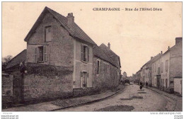 & 95 CHAMPAGNE RUE DE L'HOTEL DIEU - Champagne Sur Oise