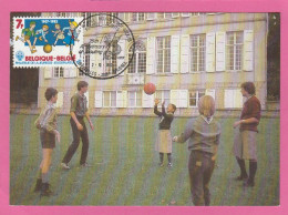 Carte Maximum - Belgique - 1983 - Philatélie De La Jeunesse - 1981-1990