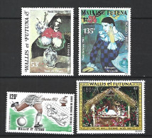 Timbre Wallis & Futuna Neuf *  P-a  N 110 / 113 - Unused Stamps
