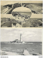 ANGLETERRE WHITLEY BAY 2 POST CARDS DIFERENTS ( ST MARY'S LIGHTHOUSE AND MULTIVUES) - Sonstige & Ohne Zuordnung