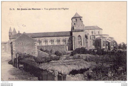 09dab   79 SAINT JOUIN DE MARNES VUE GENERALE DE L'EGLISE - Saint Jouin De Marnes