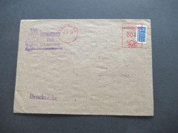 Bizone FS Und Notopfermarke Violetter Stempel Befreiungs Tag 7.-8. Mai 1949 Vereinigung Der Verfolgten Des Naziregimes - Lettres & Documents