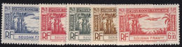 Soudan Poste Aérienne N°1/5 - Neuf ** Sans Charnière - TB - Unused Stamps