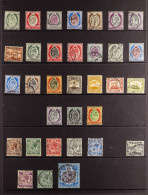 1903 - 1953 USED COLLECTION On Protective Pages With Many Complete Sets And Higher Values, Stc Â£720+ (120+ Stamps) - Malte (...-1964)