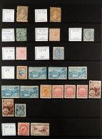 1864-1958 ASSEMBLY WITH BETTER ITEMS On Stock Pages, Mostly Mint, Includes 1864-71 3d & 1871-73 1d Chalons Mint, 1874-78 - Other & Unclassified