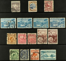 1898 Pictorials, No Watermark, Perf 12 To 16, SG 246a/258, Fine Used Values To 2s With Additional SG Listed Shades. Stc  - Other & Unclassified