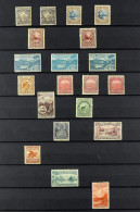 1898 Pictorials No Watermark, Perf 12-16 Collection Of Mint Stamps Includes The Full Set Plus Additional Listed Shades ( - Andere & Zonder Classificatie