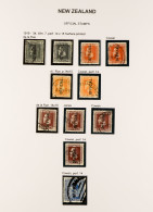 OFFICIAL STAMPS 1907 - 1963 Collection Of Used Stamps On Album Pages With Levels Of Semi-specialisation (chiefly Differe - Other & Unclassified