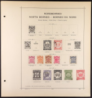 1883 - 1948 COLLECTION Of 150+ Mint & Used On Album Pages, Stc Â£1260 (NOT Including The Remaindered / Cto Bar Cancelled - North Borneo (...-1963)