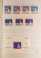 1961 - 1970 NEVER HINGED MINT COLLECTION Of Sets & Miniature Sheets, (180+ Stamps & 18 M/s) - Paraguay