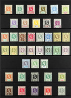 1912 - 1935 MINT COLLECTION On Protective Pages, 1912-16 Set, 1917-22 Set, 1921-32 Set, 1935 Silver Jubilee Set, Include - Seychellen (...-1976)