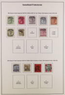 1903 - 1960 USED COLLECTION In Album With Higher Values & Later Sets (80+ Stamps) - Somaliland (Protectorat ...-1959)