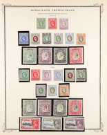 1912 - 1935 MINT COLLECTION Of 29 Stamps On An Album Page, 1912-19 MCA Set, 1921 Set, Cat Â£420+. - Somaliland (Protectorate ...-1959)