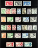 1937 - 1951 COMPLETE USED COLLECTION Of 47 Stamps On Protective Pages, 1938 & 1942 Pictorials Sets, 1946 1a Victory Perf - Somaliland (Protectorate ...-1959)