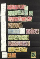 CAPE OF GOOD HOPE COLLECTION Of The 1864 - 1904 'rectangulars' Used On Stockbook Pages, Identified, Stc Â£1400+ (350+ St - Unclassified