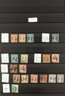 NATAL 1859 - 1895 COLLECTION Of 70+ Used Stamps On Protective Pages, Semi-specialised With Strength In The 1869 Overprin - Zonder Classificatie