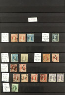 NATAL 1859 - 1895 COLLECTION Of 70+ Used Stamps On Protective Pages, Semi-specialised With Strength In The 1869 Overprin - Ohne Zuordnung