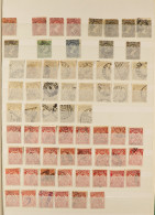 TRANSVAAL 1878 - 1907 USED IN STOCK BOOK With Duplication, Many Higher Values, Much For The Specialist (800+ Stamps) - Ohne Zuordnung