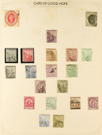 1880's - 2010 MINT & USED COLLECTION. Of Mint / Never Hinged Mint & Used Stamps In A Spring Back Album, Cape Of Good Hop - Unclassified