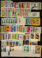 1981 - 1989 NEVER HINGED MINT COLLECTION Of Complete Sets Incl. 1981 Traffic Week, National Day, And Disabled Sets, 1982 - Andere & Zonder Classificatie